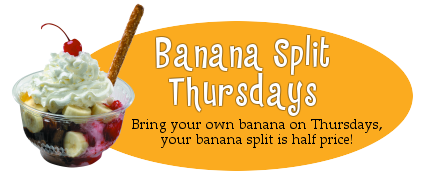 Banana Split Thursday graphic